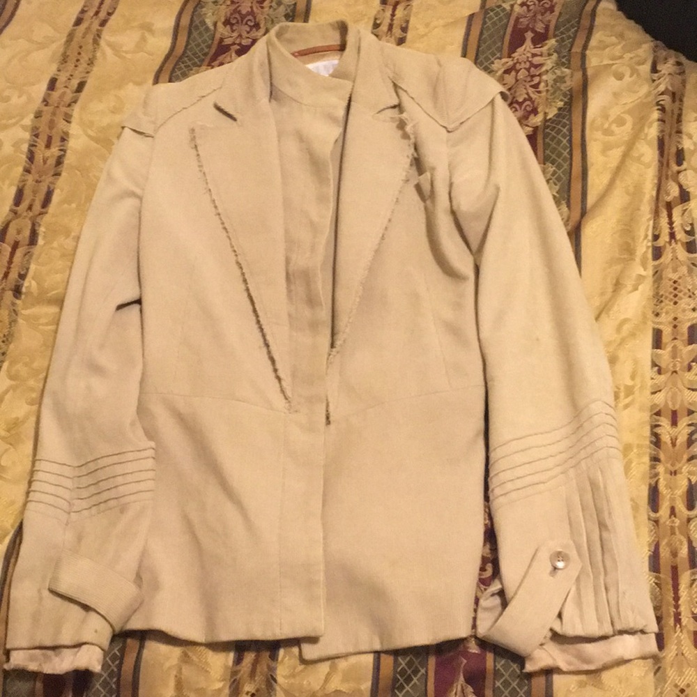 Tab corduroy blazer